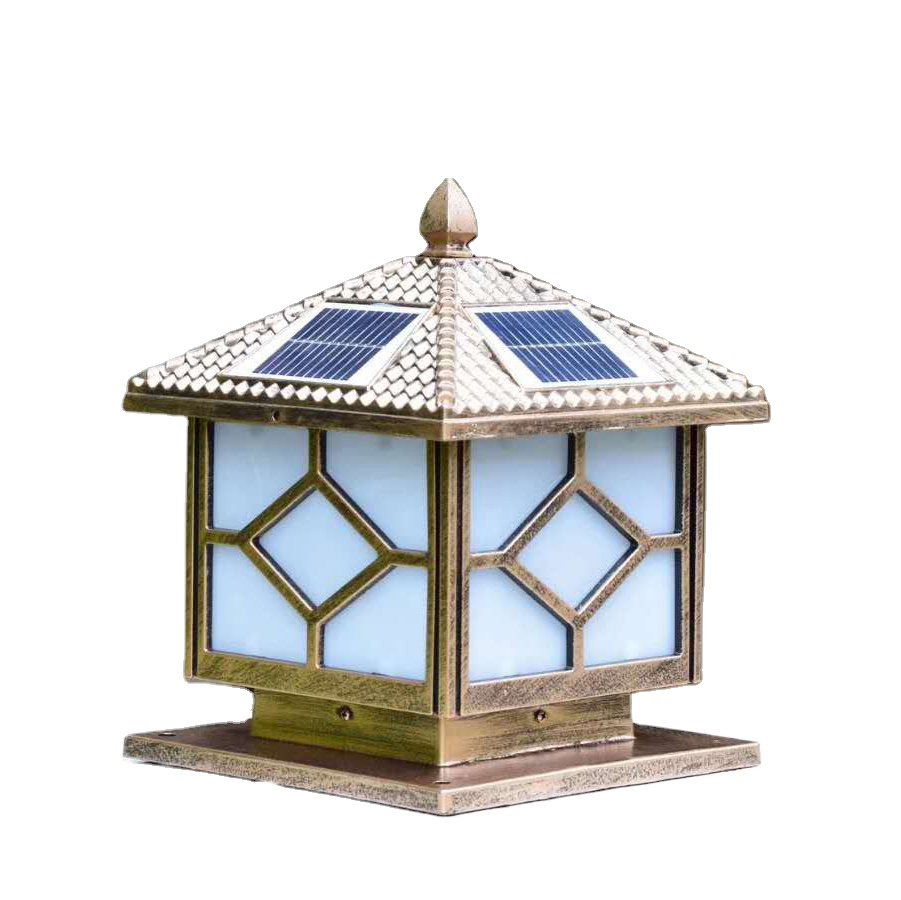 All Kinds LED Pillar light Solar Powered Garden lamp