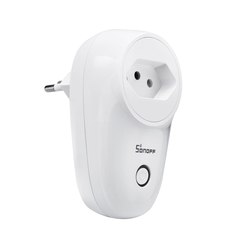 SONOFF S26 BR Plug последняя версия розетка для умного дома Wifi розетка 220 В Беспроводная бразильская умная электрическая розетка с несколькими разъемами