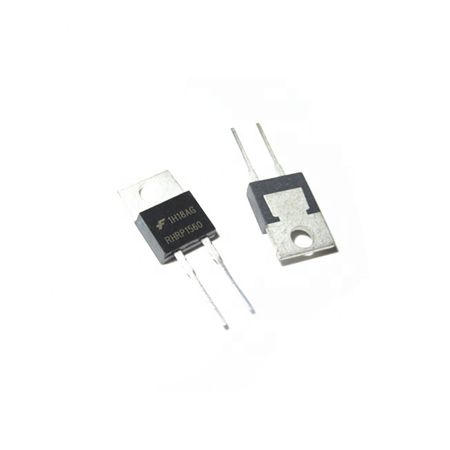 RHRP1560 с выпрямительным диодом переключения 600V 15A 2-контактный (2 + вкладкой) TO-220AC рельс Интегральные схемы ic чип RHRP1560