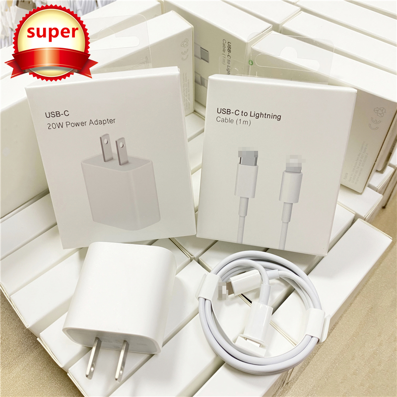 Factory Price With Original Logo Box For Apple IPhone 12 13 20W PD Fast Charging Data Usb Cable Type-C 1M 2M Quick Charger