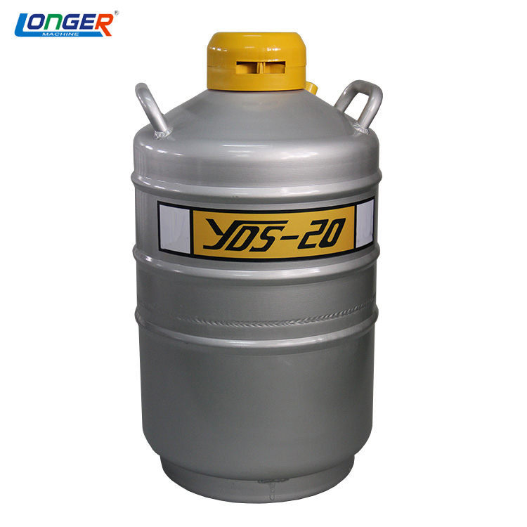 Конкурентоспособная цена портативный 20L semen бак для хранения жидкого азота сосуд dewar's