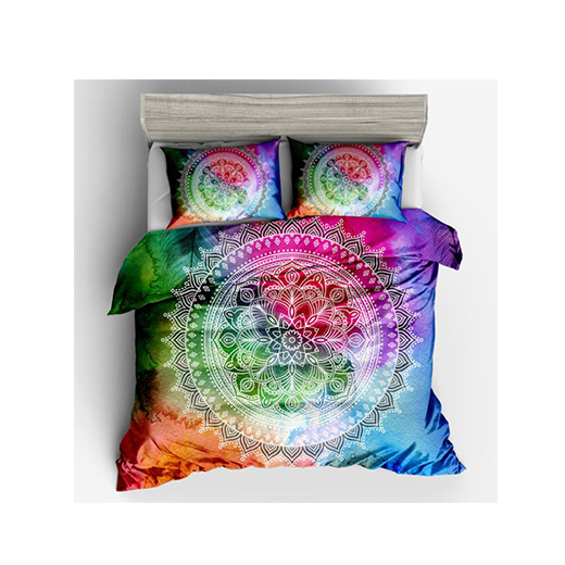 Unicorn 3d printed 100%polyester fabric 3pcs bedding set Duvet Cover set Home Bed Sheet
