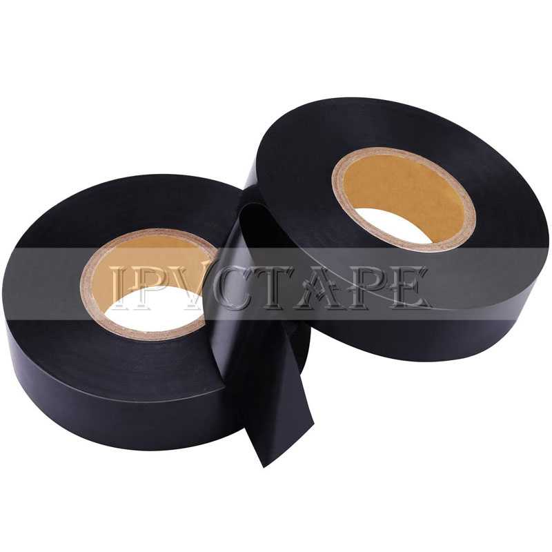 Weather-resistant Vinyl Electrical Insulation Tape Black Matte PVC Flame Retardant Tape for Home Use Industrial Applications