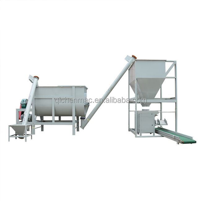 Dry Mixed Mortar Production Line Cement Premixed Mortar machine ceramic tile adhesive making machine