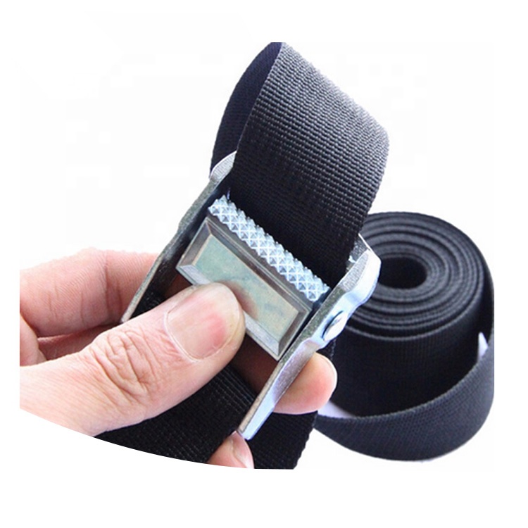 High quality elastic heavy freight fixed strap packing strap cam dog collar metal buckle Strap