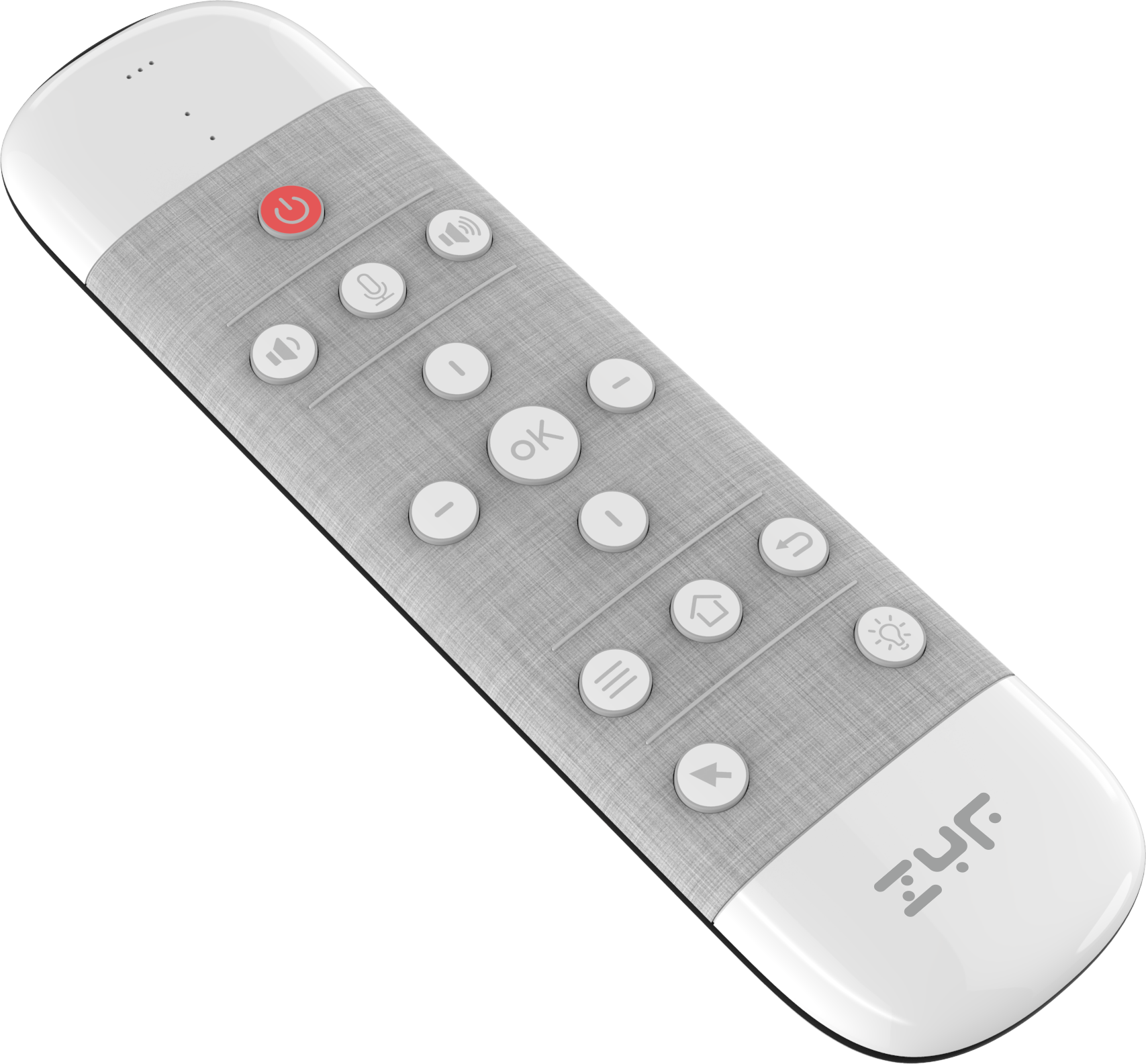 Воздушная мышь ZYF Z10, беспроводная мини-клавиатура для телевизора, инфракрасное обучение, двусторонняя соматосенсорная подсветка, пульт дистанционного управления