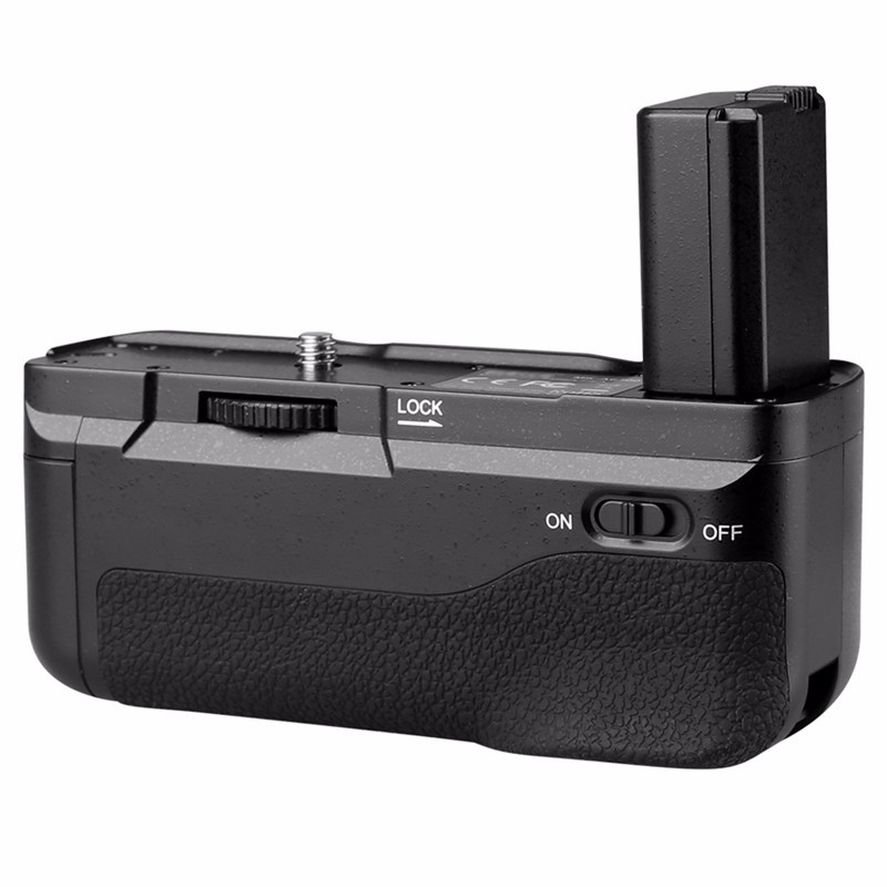 Meike MK-A6300 Battery Grip Work with NP-FW50 Battery for SONY a6300 SLR Digital Cameras ( Battery Not Included )