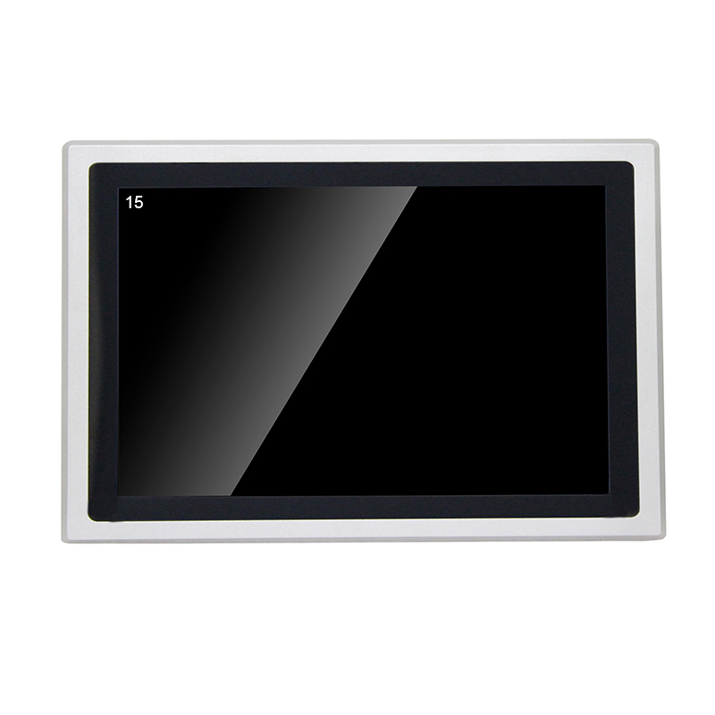 J1900 /I3 / I5 /I7 процессор IP65 Водонепроницаемый 15 дюймов безвентиляторный промышленный панель с двумя камерами, емкостный сенсорный экран Прочный панель ПК