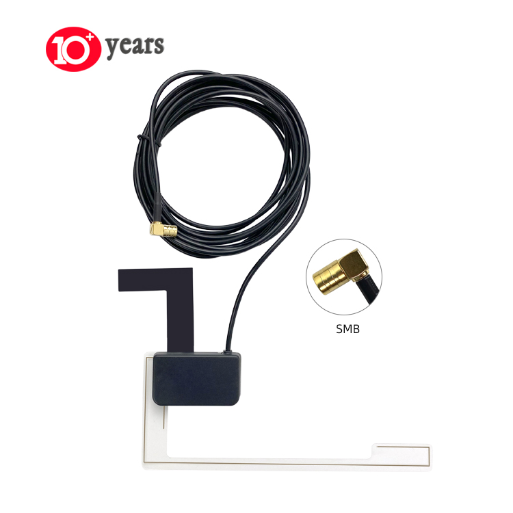 OEM цифровая DAB Антенна SMB Разъем низкая цена антенны клейкие автомобильные Внешние детали аксессуары автомобильное радио Dab антенна