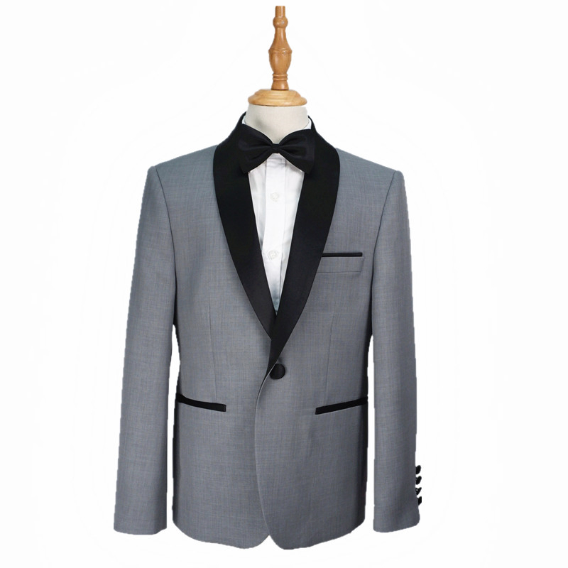 kids boys party wedding new custom one piece jacket tuxedo suits made in china OEM