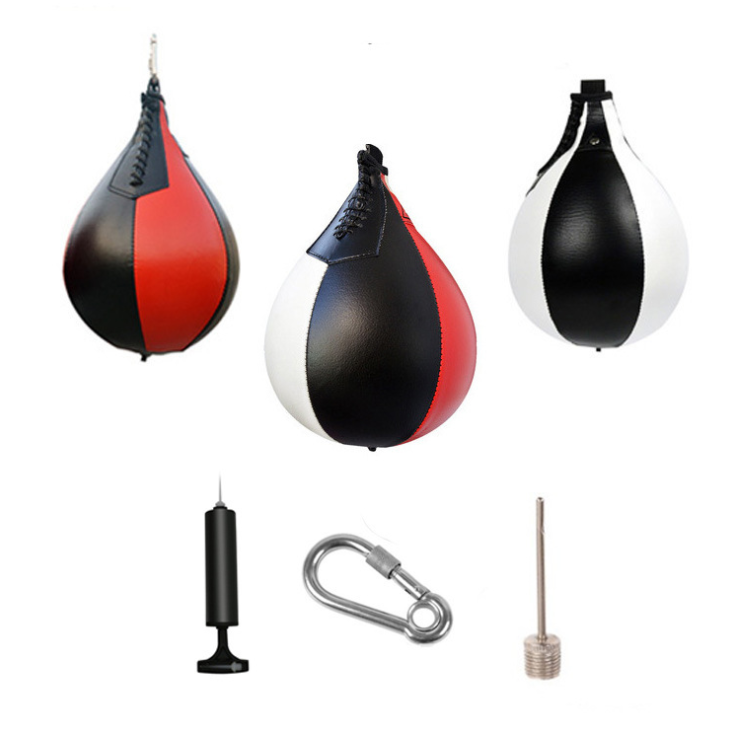 HKBX109 PU Leather Competition Training Boxing Speed Ball