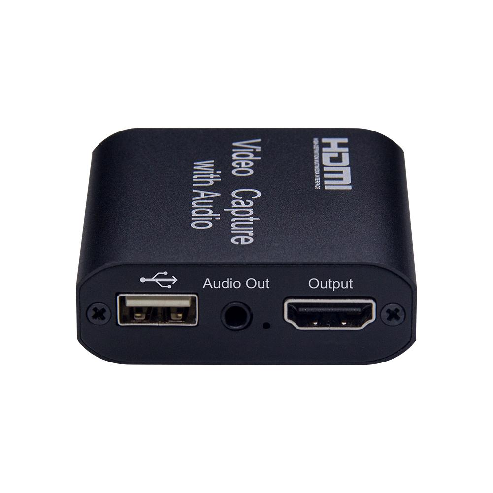 HDVC4 компьютерная игра живая запись коробка металлический корпус с аудио HD 4K Карта видеозахвата