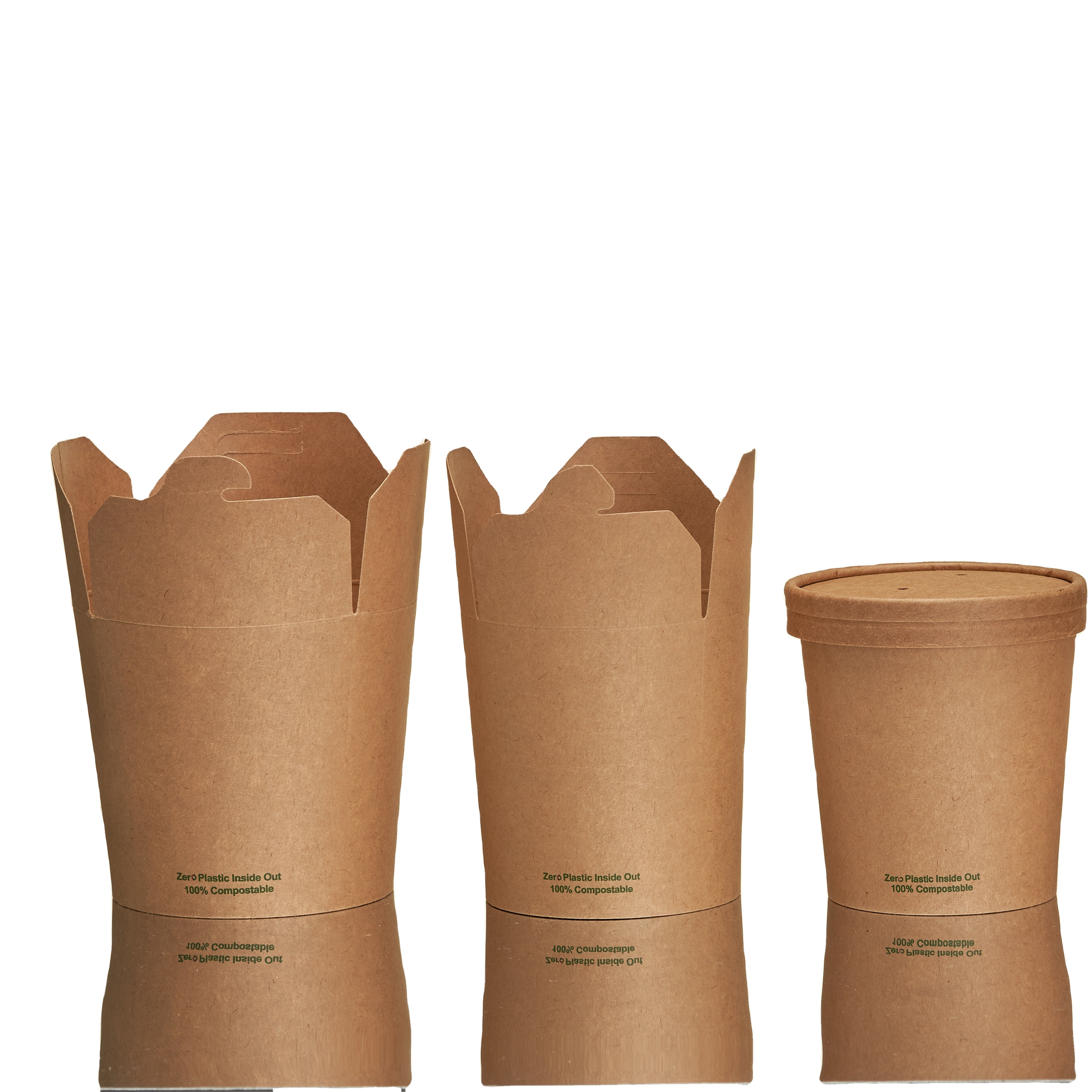 Plastic free paper Eco Noodle container Box cup