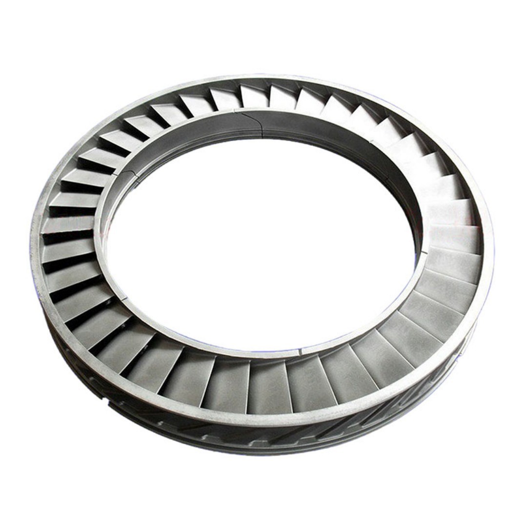 Nimonic 263 Oxidation Resistant Coating Forged Nozzle ring turbine nozzle precision investment casting for SGT600 engine