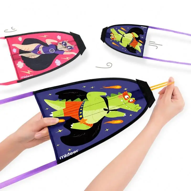 MIDEER мультфильм кайт Спорт на открытом воздухе игрушка для детей wacky flyer Дракон легко Летающий kate для детей играть снаружи MD1098 & 1099