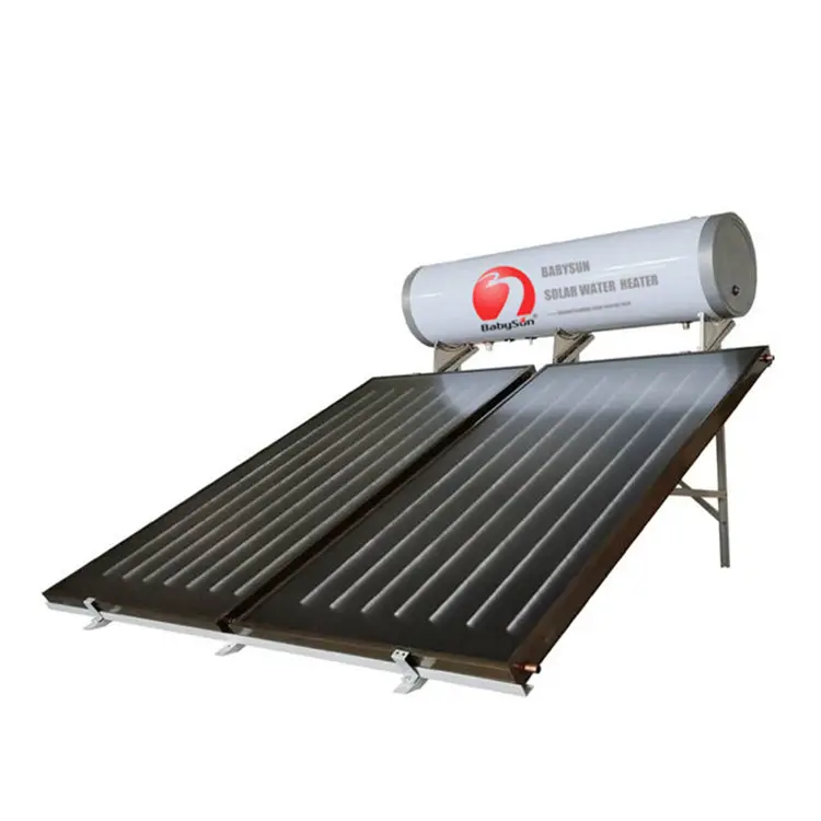 China supplier new flat plate solar water heater, pressure solar collector with flat panel