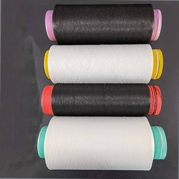 High quality DTY polyester DTY 150D/48F with 70D spandex Air covered yarn for Weaving knitting underwear Seamless