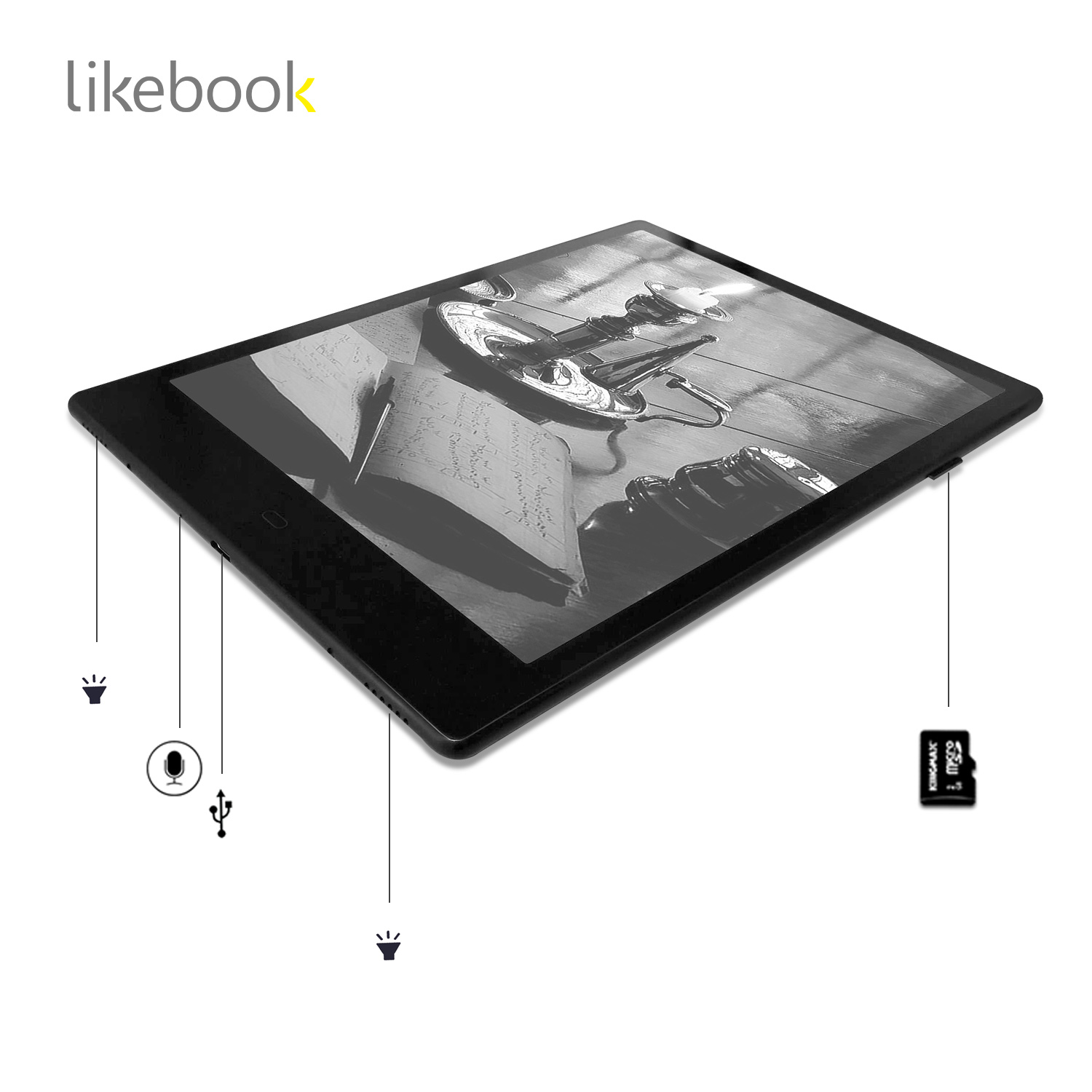 Alita Paperwhite электронные книги ридер e-ink дисплей Панель