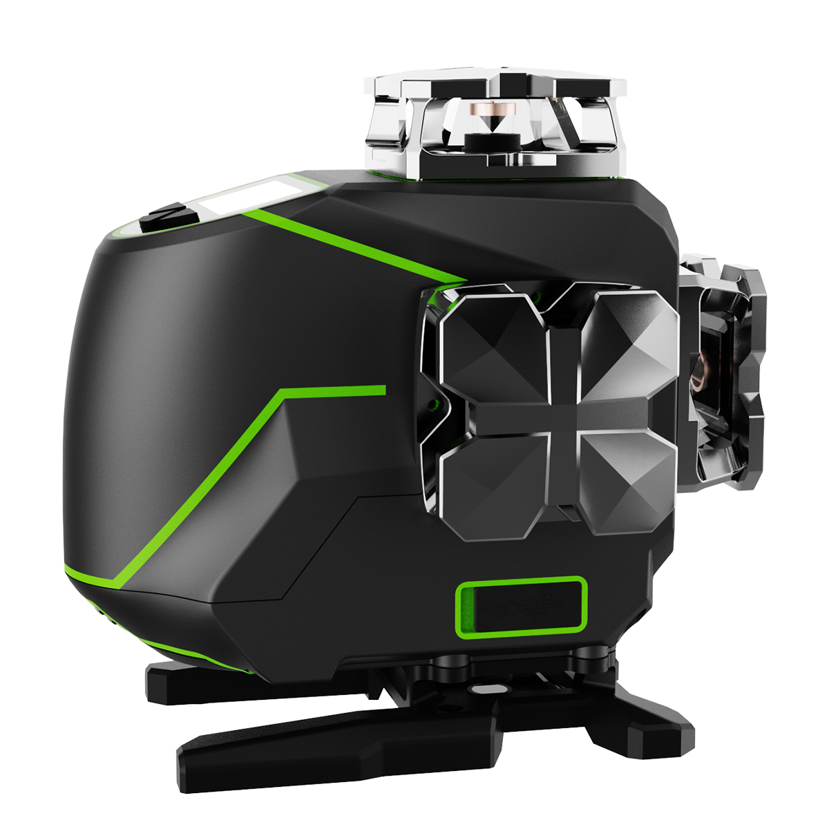 Оптовая Цена по прейскуранту завода-изготовителя S04cg 360 градусов 4D 16 перекрестных линий вращающийся самовыравнивающийся лазерный электронный уровень
