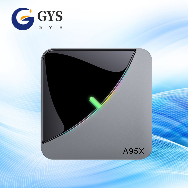 A95X F3 Air RGB Light TV Box Amlogic S905X3 Android 9,0 4 Гб 64 Гб Поддержка Dual Wifi 4K медиаплеер A95X F3 Air Set Top Box