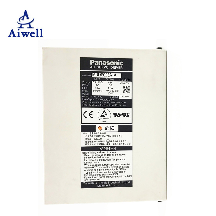Panasonic AC Серводвигатель и сервопривод MUDS023A1A