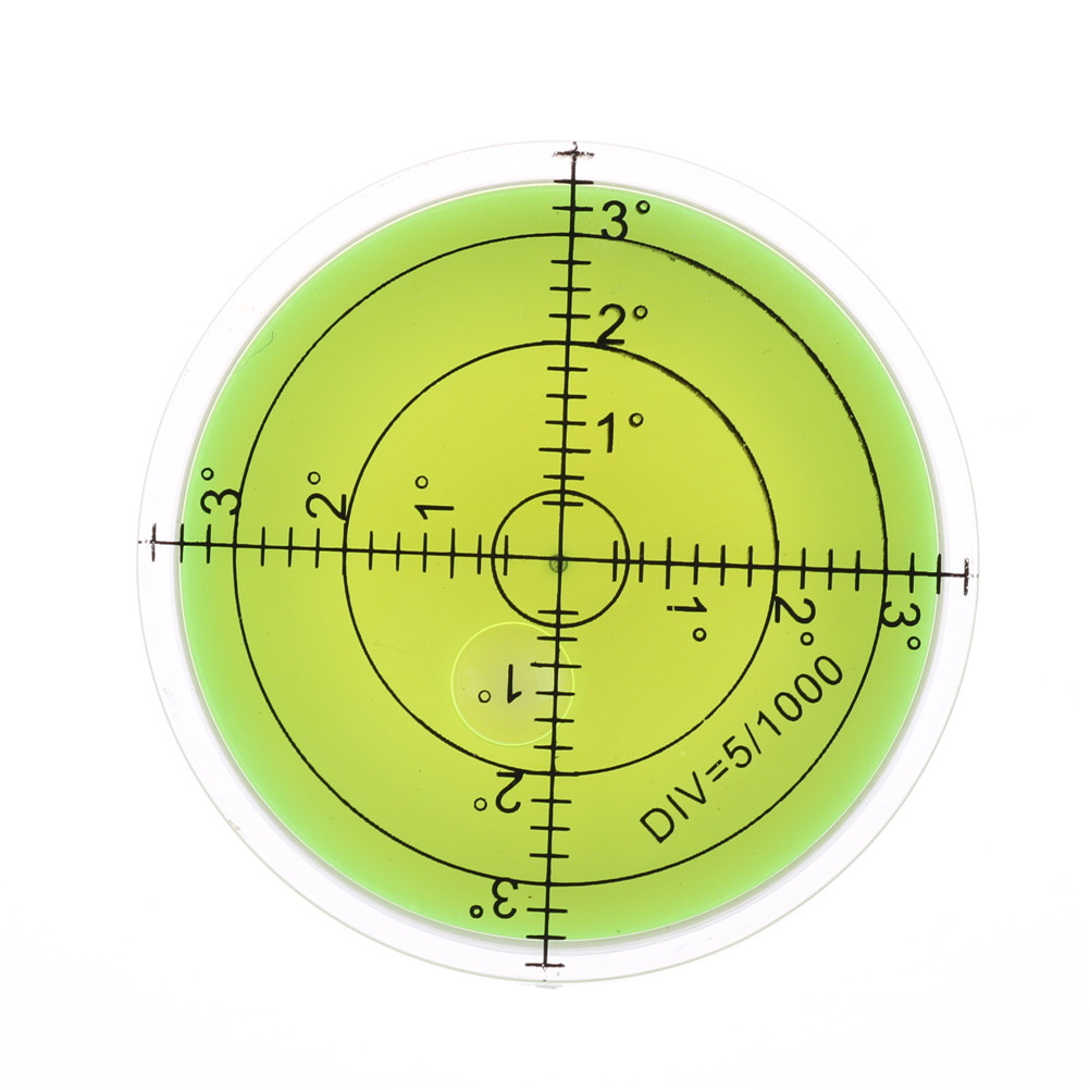 Factory Direct Wholesale Price Round Mini Bubble Spirit Level Plastic Mini Spirit Bubble Level