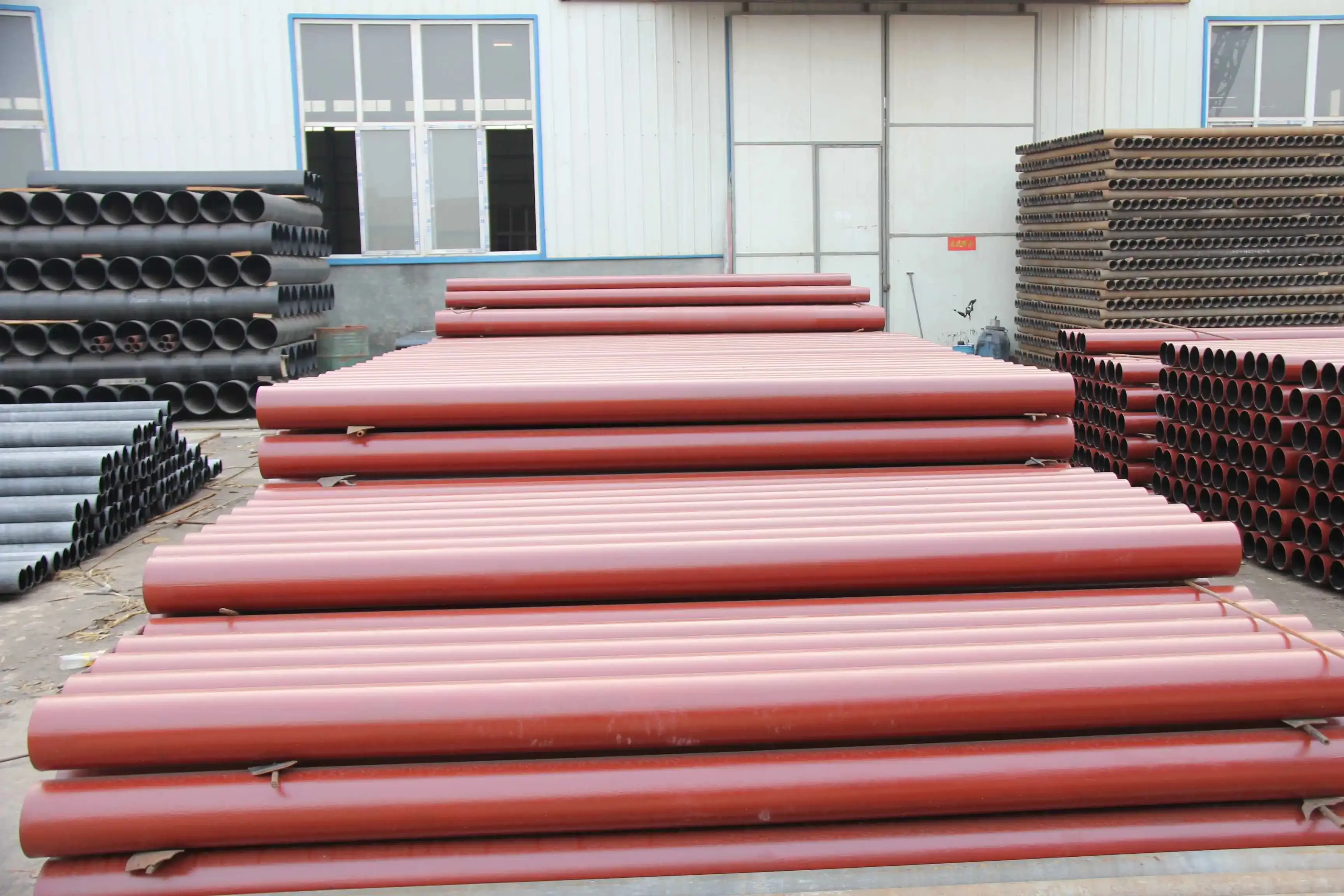 Great Price En877 K9 Centrifugal Casting Ductile Cast Iron Pipe Drain Pipe