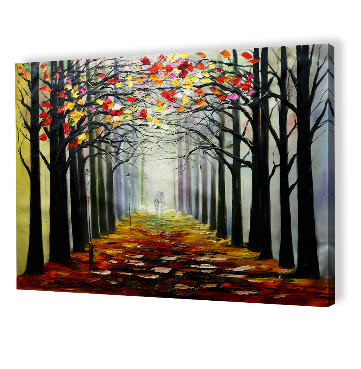 Dafen Home Wall Art Color Abstract Landscape Oil Painting Customizable Picture