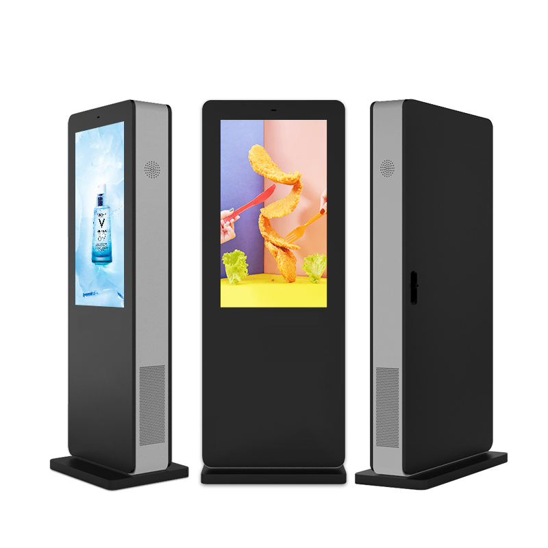 49 inch IP65 waterproof high brightness outdoor video player sunlight readable lcd monitor touch screen optional