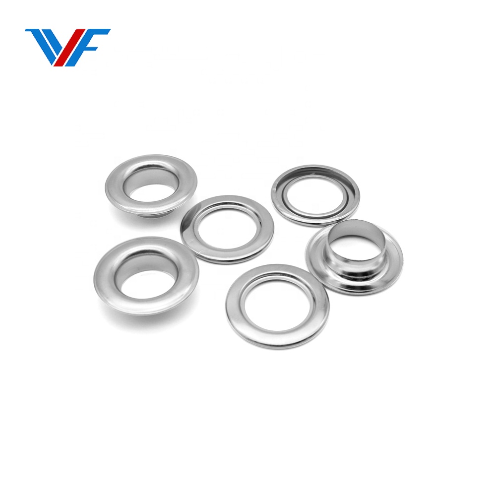 Custom Aluminium grass iron Metal Eyelets For File garment