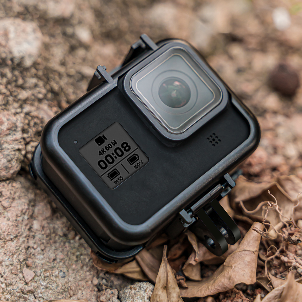 Frame Mount Plastic Housing Case Protective Shell for GoPro Hero 8