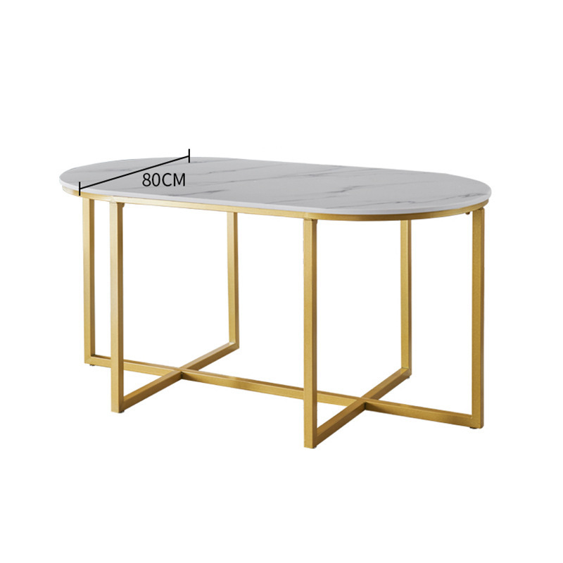 Marble dining table and chair combination household small apartment table modern minimalist creative folding dining table