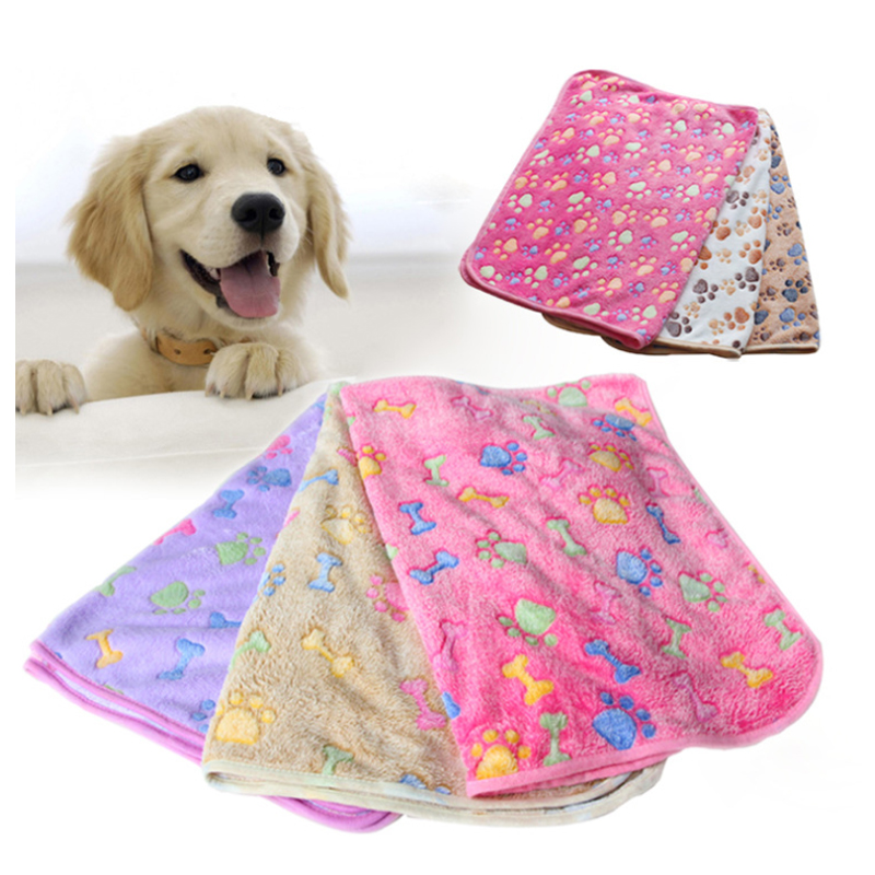 Comfortable Dog Blanket Fleece Pet Blanket Dogs