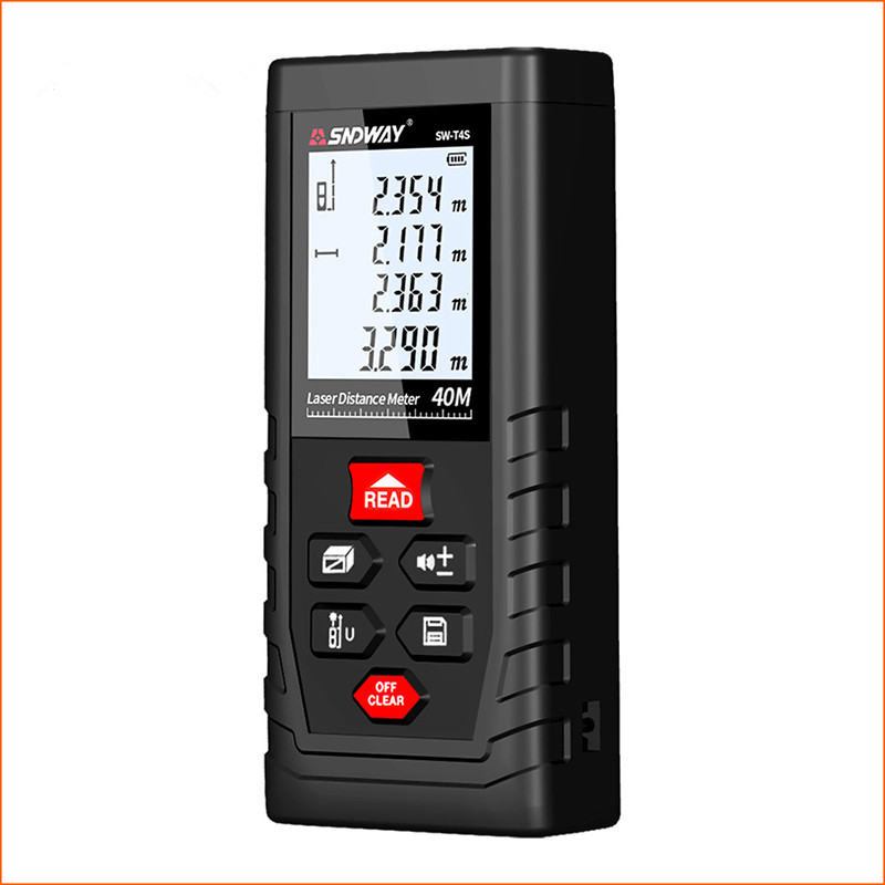 SNDWAY SW-T4S лазерный дальномер дальностью 40 м цифровой лазерный дальномер ручной дальномер