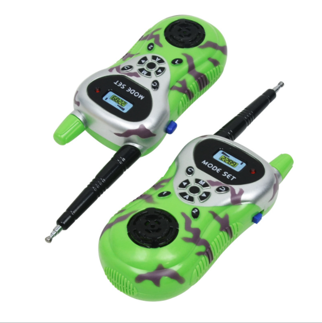 2021High Quality Factory Direct Kids Children Boy Girl Gift LCD Display 2 Way Radio Mini Children Walkie Talkie