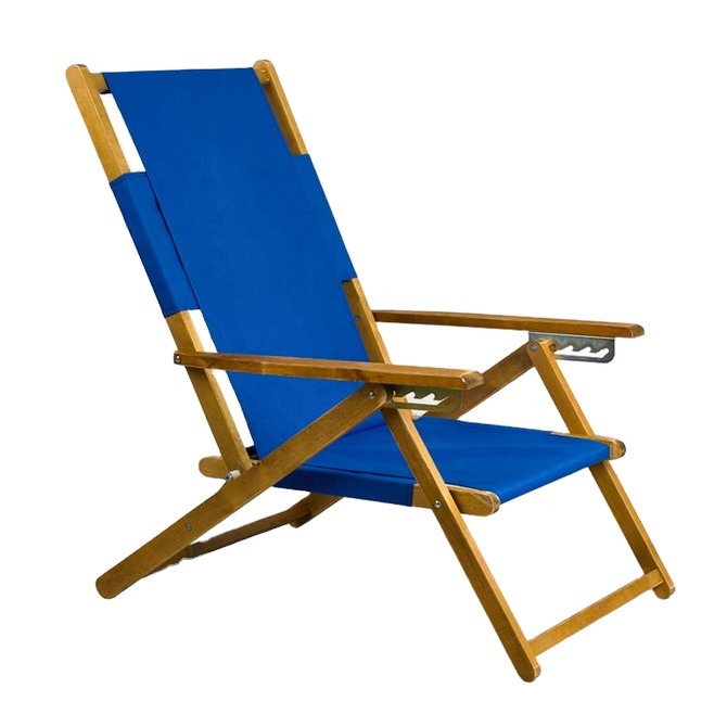 2021 New Customized Color Hotel Swimming Pool Outdoor Solid Wood Long Leisure Lounge Chairs Beach Chairs With Feet