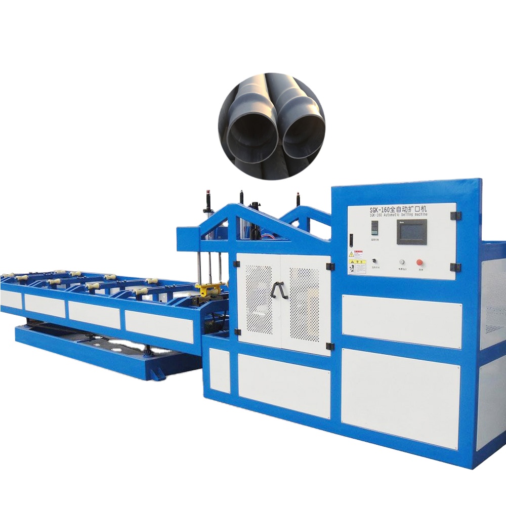 16-630mm PVC/UPVC Plastic Pipe Tube End Forming Belling Socketer Machine