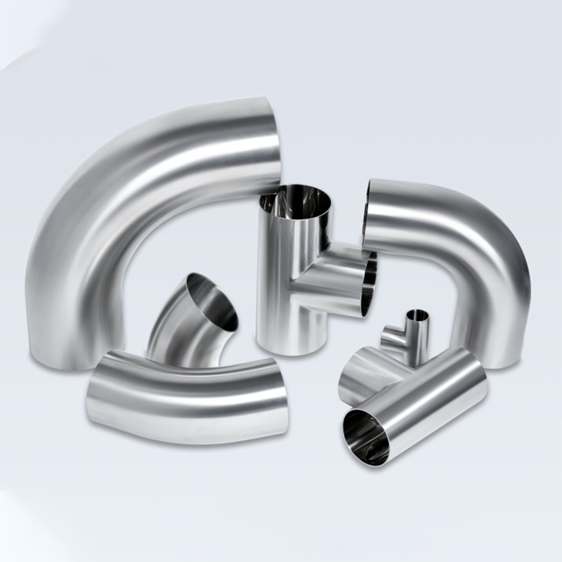 High quality stainless steel sanitary 90 degree elbow