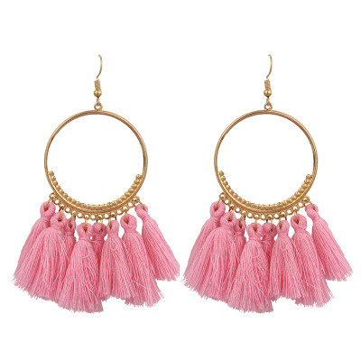 Women Jewelry Gifts Boho Fringe Earring Vintage Ethnic Tassel Earrings