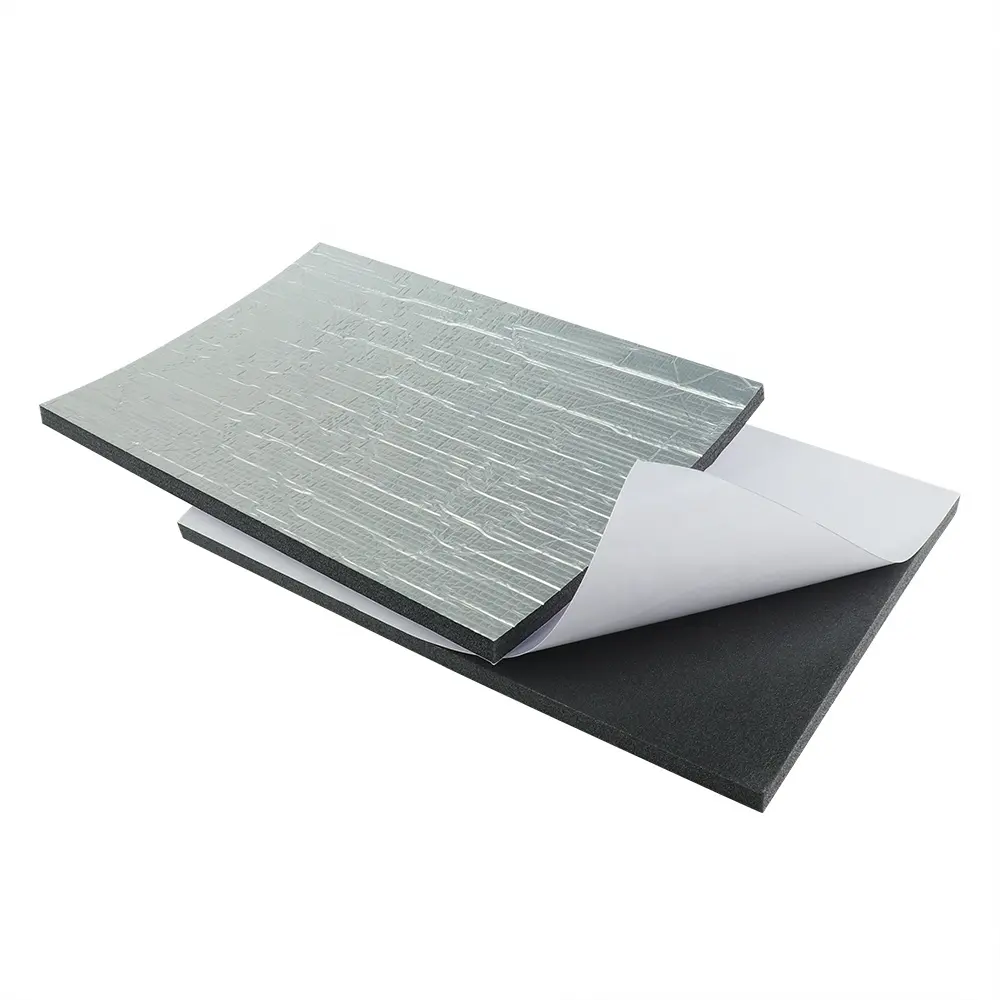 Ldpe Black Foam Sheet 30Kg/M3 Low Density Polyethylene Reflective Material Thermal Insulation Xpe For Roofing Sheet