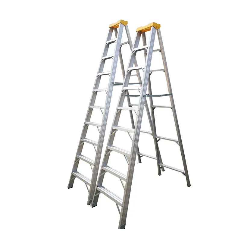 Finely Processed Folding Ladders Feature And Material Aluminum Ladder