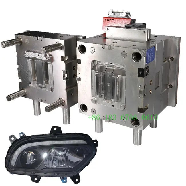 OEM Housing Auto Headlamp Parts Plastic Lens Cover Custom Car Headlights Modified Car Light Accessories mould