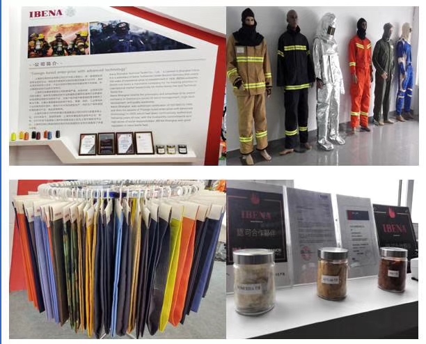 Aramid blended fabric  Nomex fabrics  Inherent flame retardant fabrics for EN469 suits NFPA2112 coveralls
