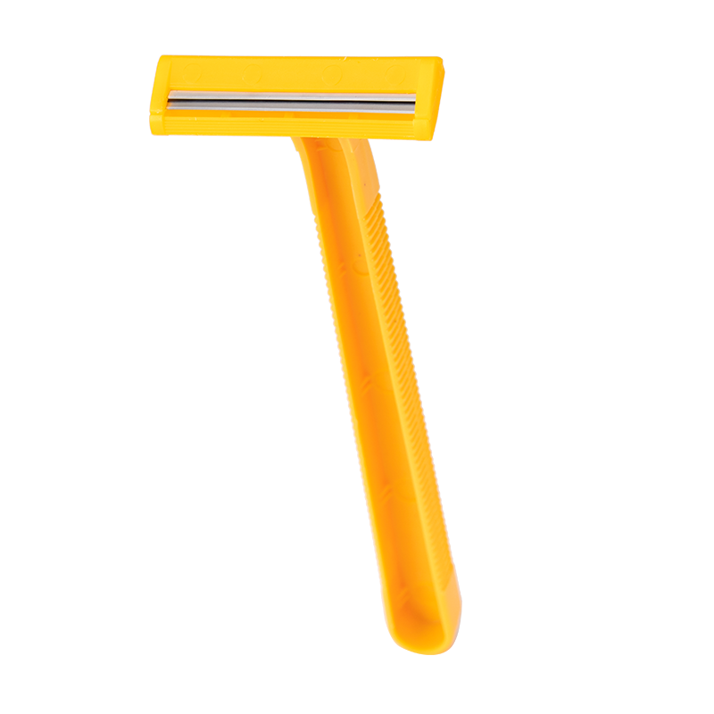 PearlMax OEM High Quality Stainless Steel Twin Blades With Lubricating Strip Double Edged Fashion Fixed Head Disposable Razor