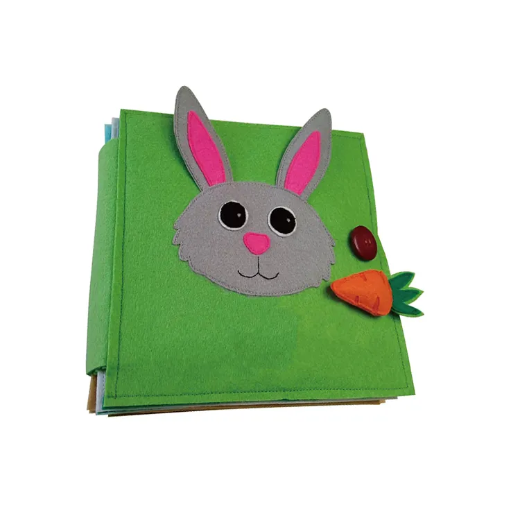 Early Educational Busy Felt Book for Kids