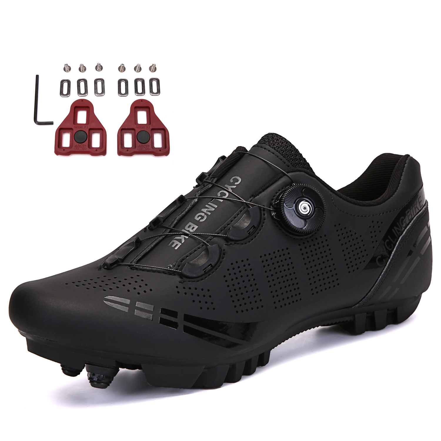 Custom Indoor Road Cycling Shoes Men Self-Locking Professional Breathable mtb bicycle shoes Reflective Road Bike Shoes