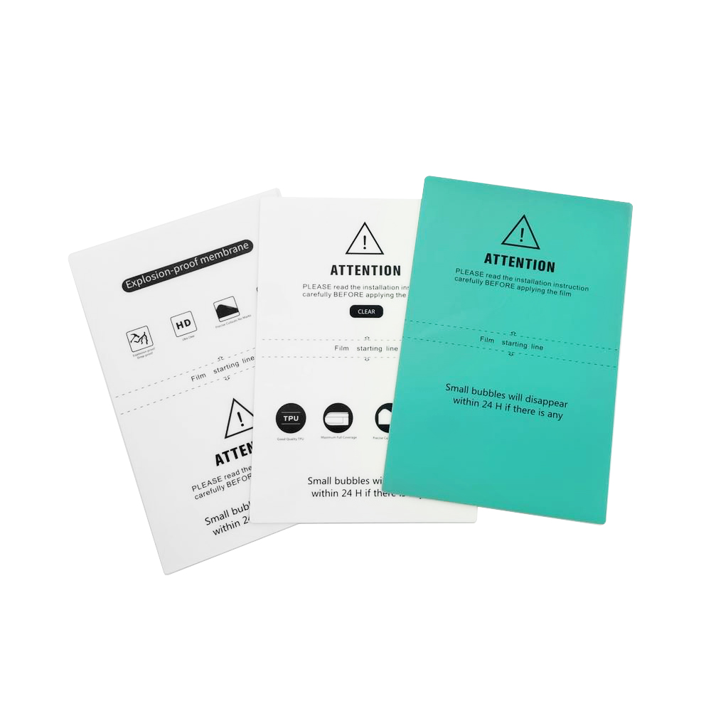 New High Quality 3D 2.5D Hydrogel TPU Mobile Phone Screen Protector Film for Cutter Screen Protector