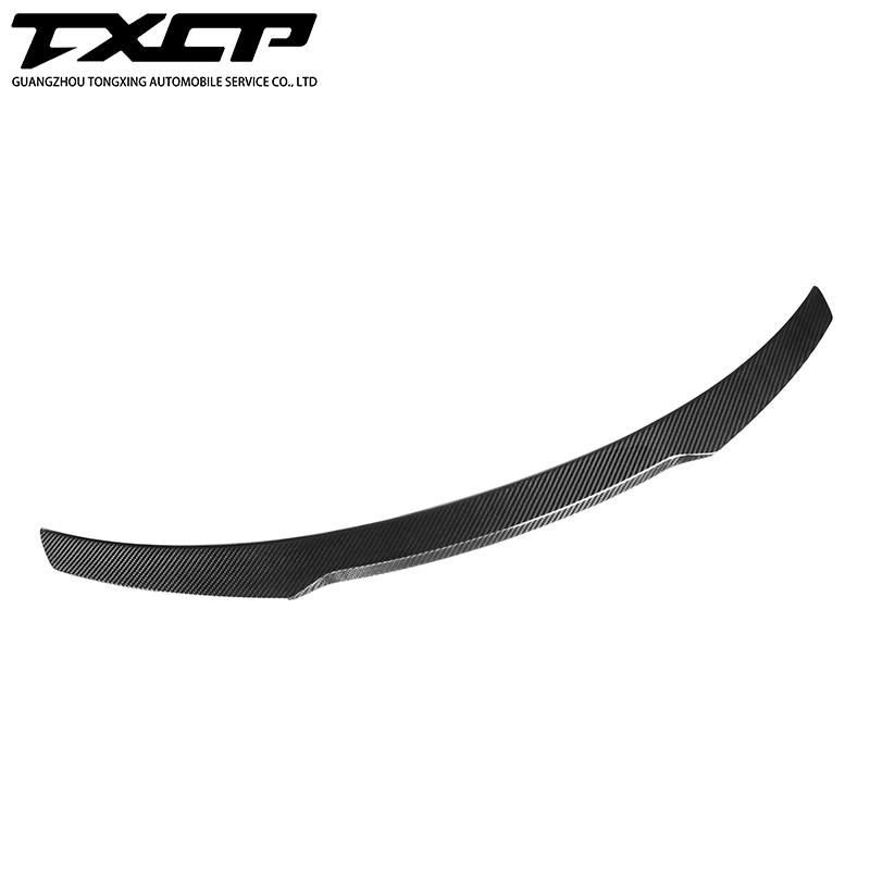 W211 Carbon fiber AMG style rear spoiler trunk lip for Mercedes E class 2003 - 2009