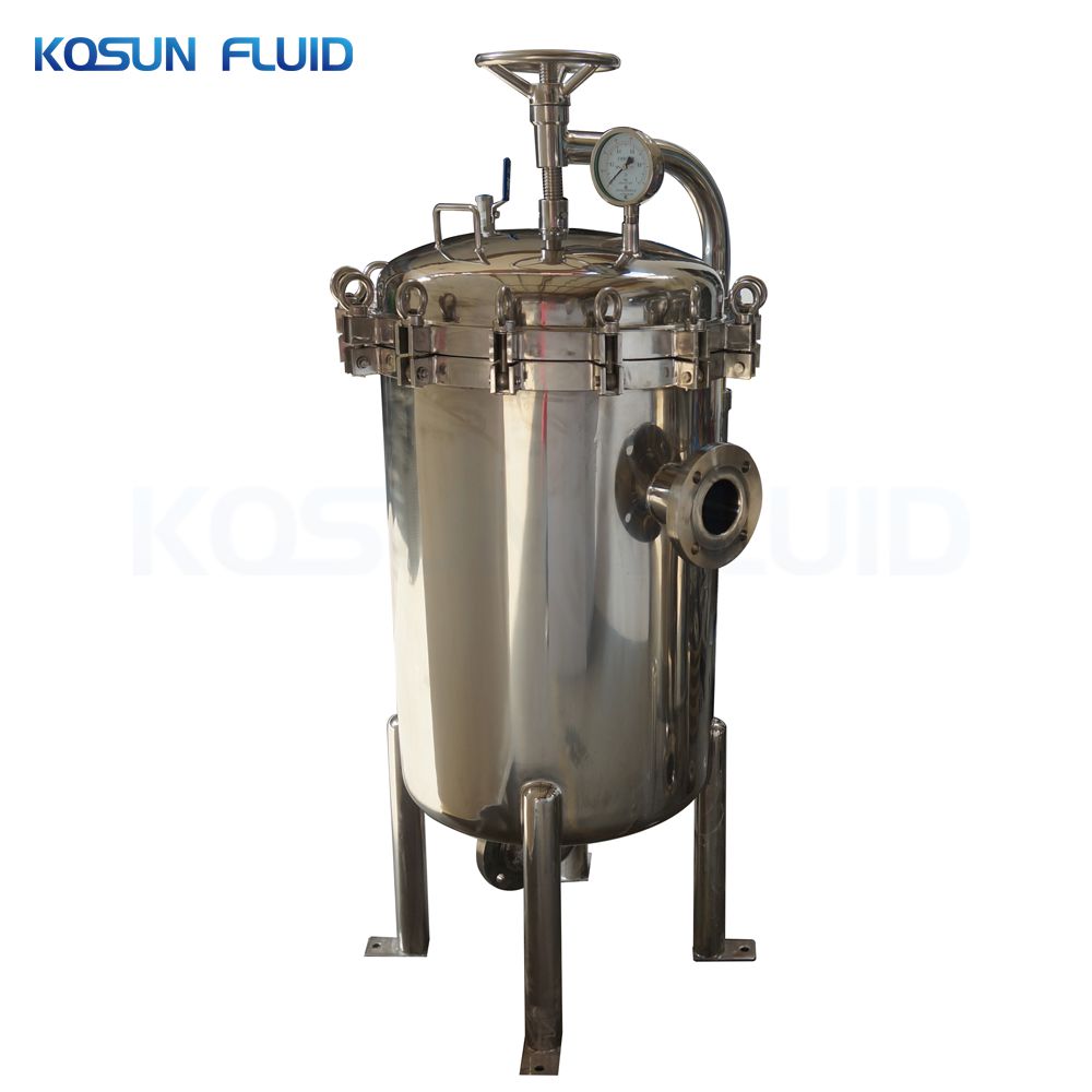 KOSUN Coconut Oil Type Bag Filter Housing For Juice