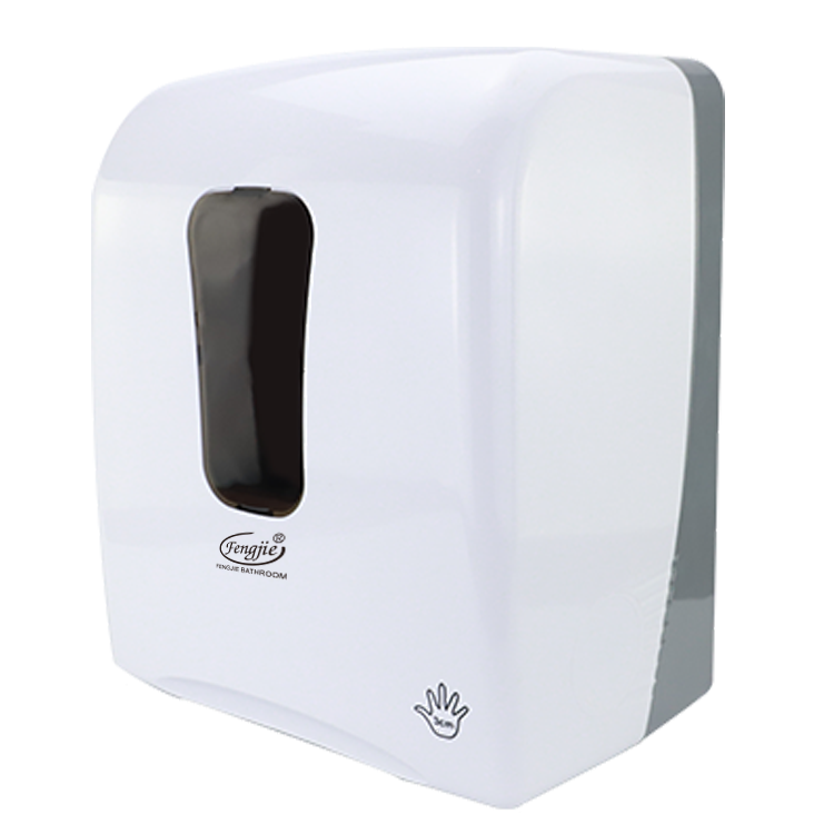 FJA-018 automatic sensor plastic paper dispenser jumbo toilet tissue dispenser bathroom towel holder bathroom accessories